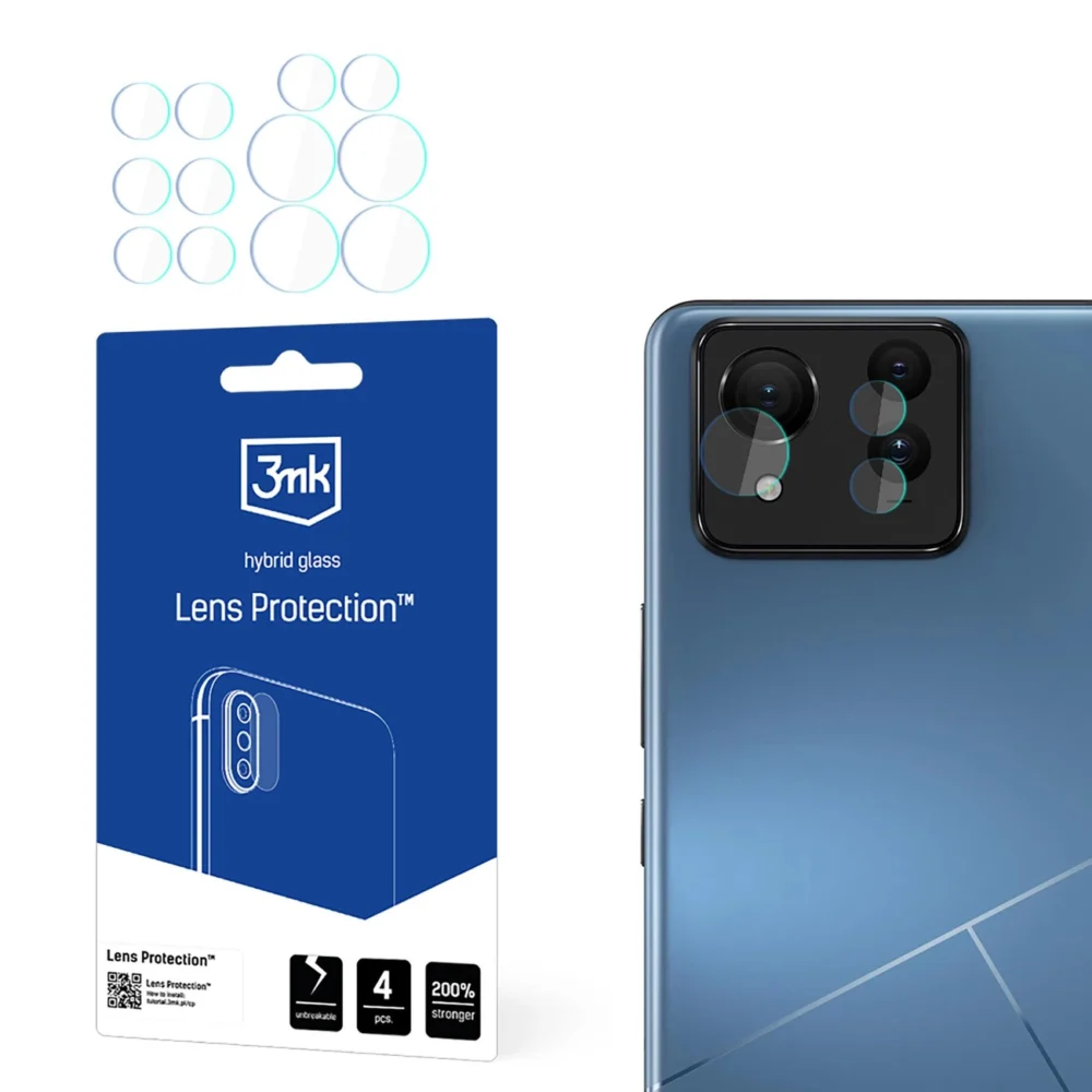 Hybrid Glass for Camera Lens 3mk Lens Protection for ASUS Zenfone 11 Ultraeng
