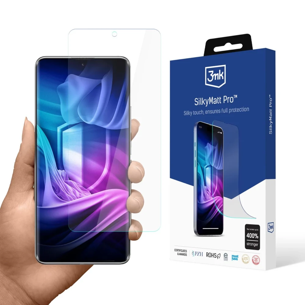 Matte protective film 3mk Silky Matt Pro for Xiaomi Redmi Note 14 Proeng