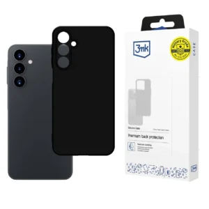 3mk Silicone Case for Samsung Galaxy A16 - Blackeng