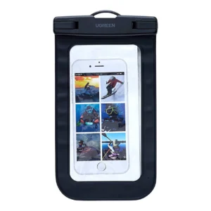 Ugreen LP716 Waterproof Cell Phone Case with IPX8 - Blackeng