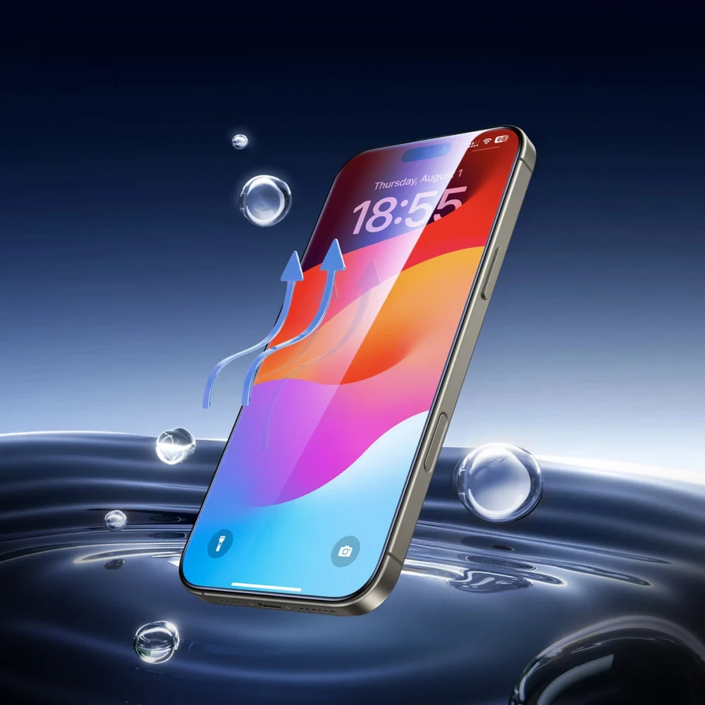 Ugreen SP629 Tempered Glass with Mounting Frame for iPhone 16 Pro (2 pcs.)eng