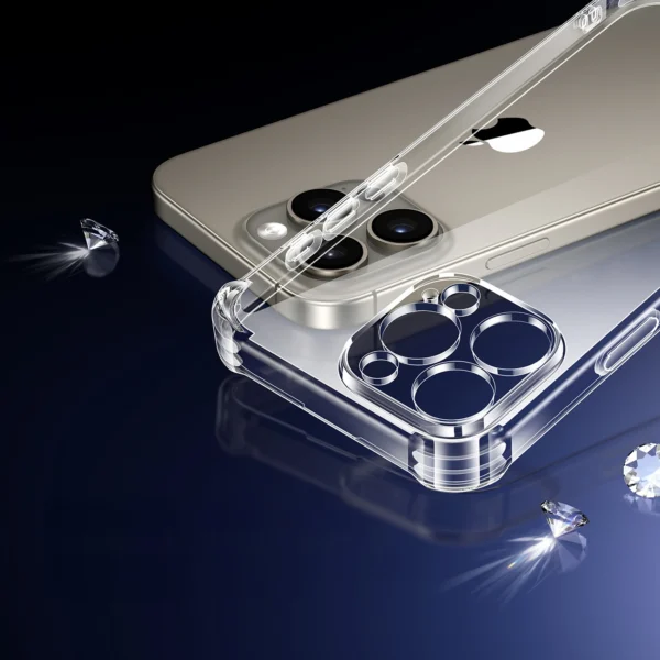 Ugreen Bright Cushion CA101 Case for iPhone 16 Pro Max - Cleareng