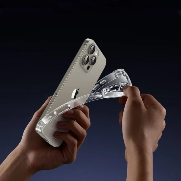 Ugreen Bright Cushion CA101 Case for iPhone 16 Pro Max - Cleareng