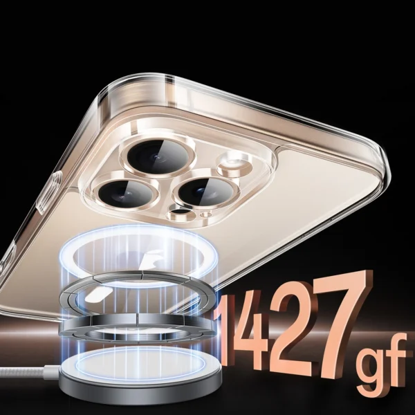Ugreen Classy Clear Magnetic Case with MagSafe for iPhone 16 Pro - Cleareng