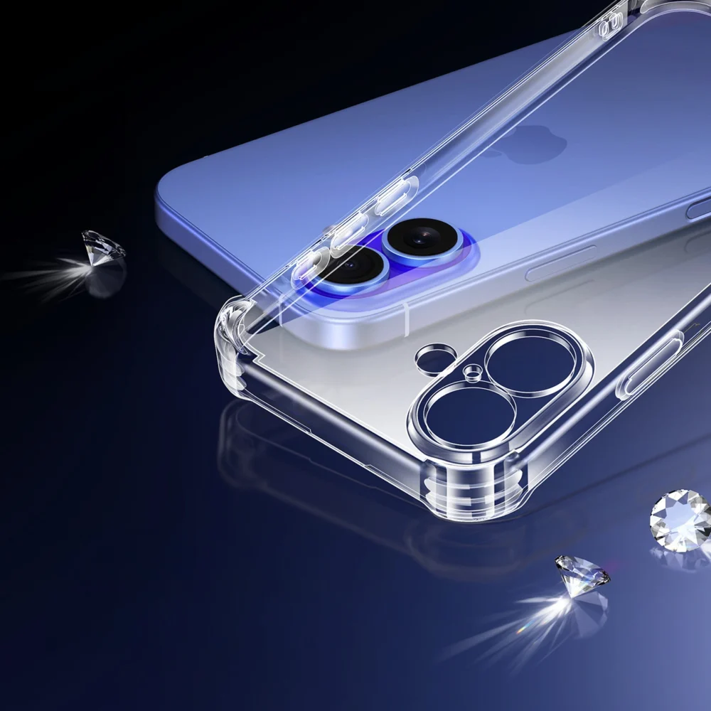 Ugreen Bright Cushion CA101 Case for iPhone 16 Plus - Cleareng