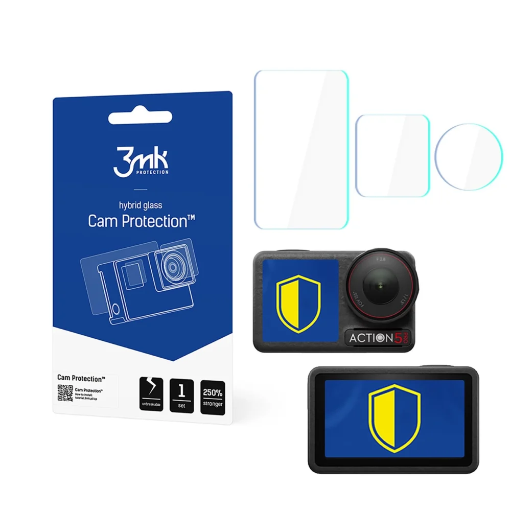 3mk Cam Protection Glass for DJI Osmo Action 5 Proeng