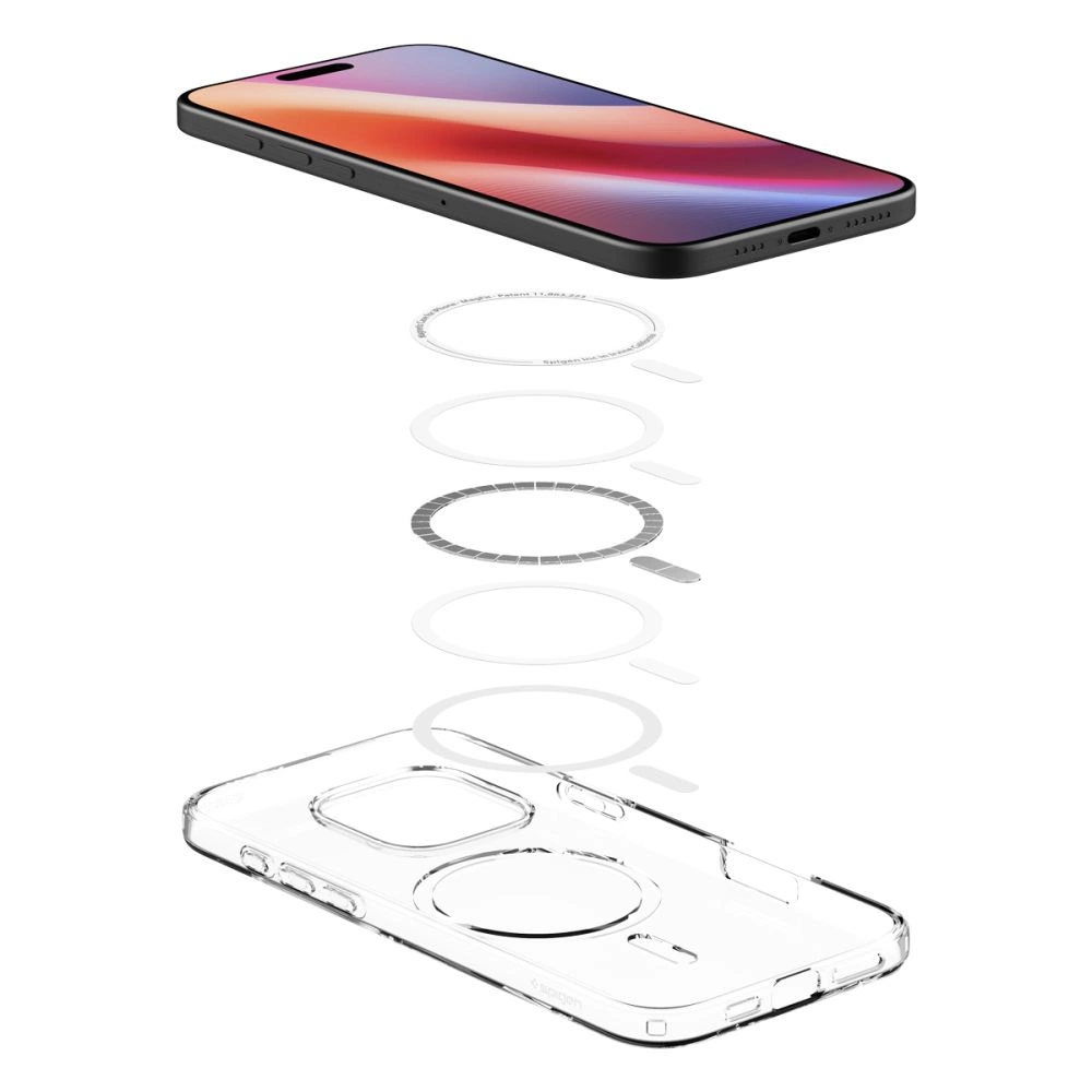 Spigen Liquid Crystal Mag MagSafe iPhone 16 Pro Case - Cleareng