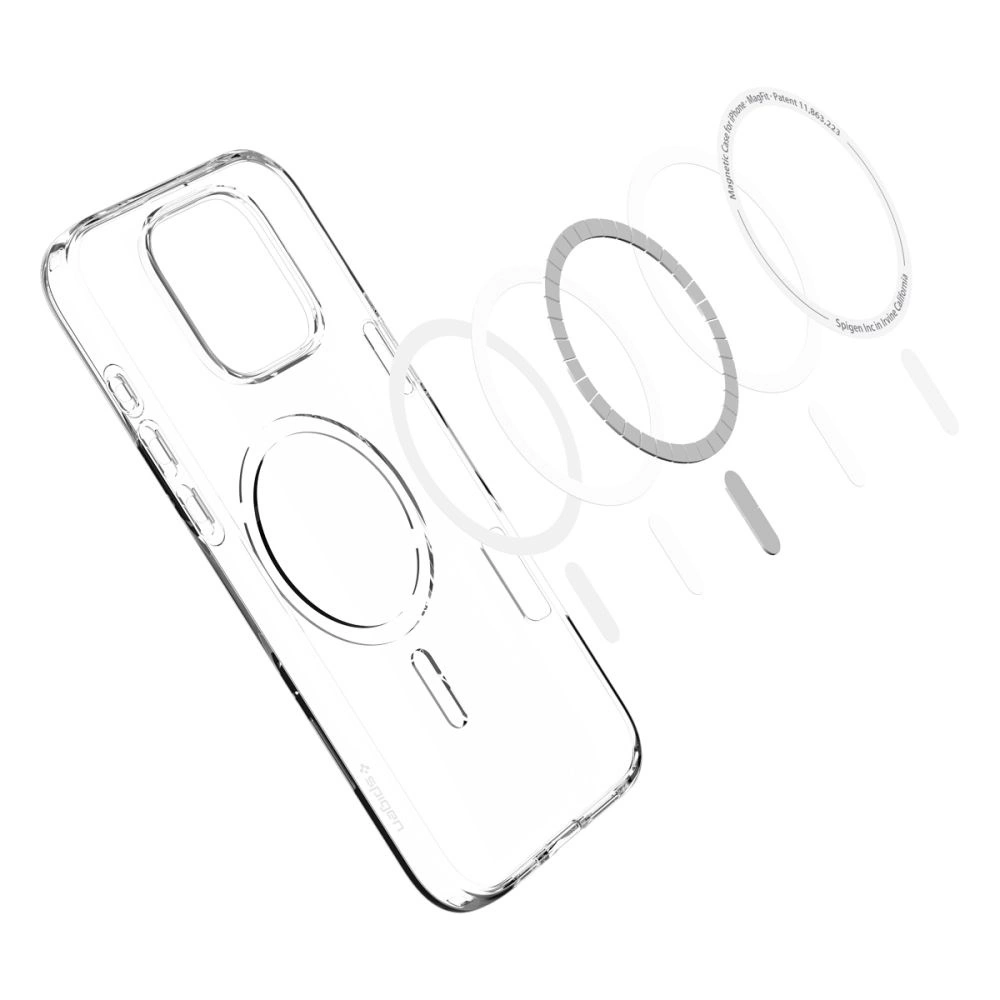 Spigen Liquid Crystal Mag MagSafe iPhone 16 Pro Case - Cleareng