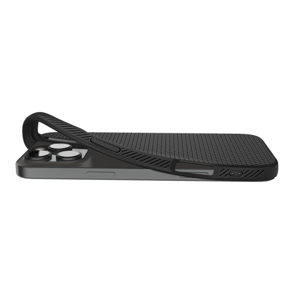 Spigen Liquid Air Case for iPhone 16 Pro Max - Blackeng