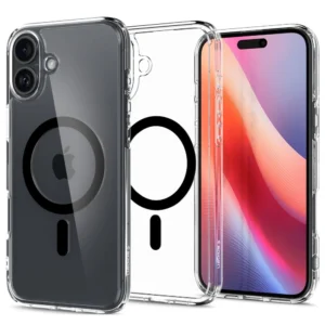 Spigen Ultra Hybrid Mag Case with MagSafe for iPhone 16 Plus - Blackeng