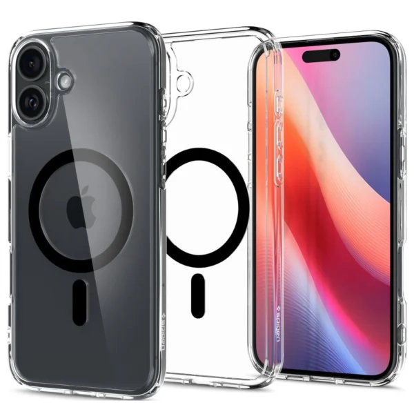 Spigen Ultra Hybrid Mag Case with MagSafe for iPhone 16 Plus - Blackeng