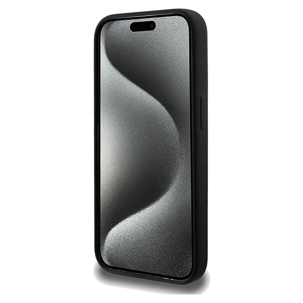 Ferrari Printed Ring MagSafe case for iPhone 15 Pro Max - blackeng
