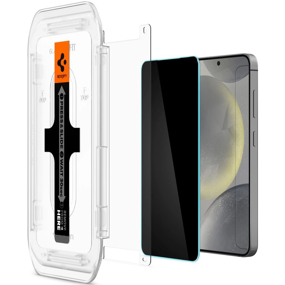 Spigen Glas.tR EZ Fit Privacy Tempered Glass for Samsung Galaxy S24+ - 2 pcs.eng