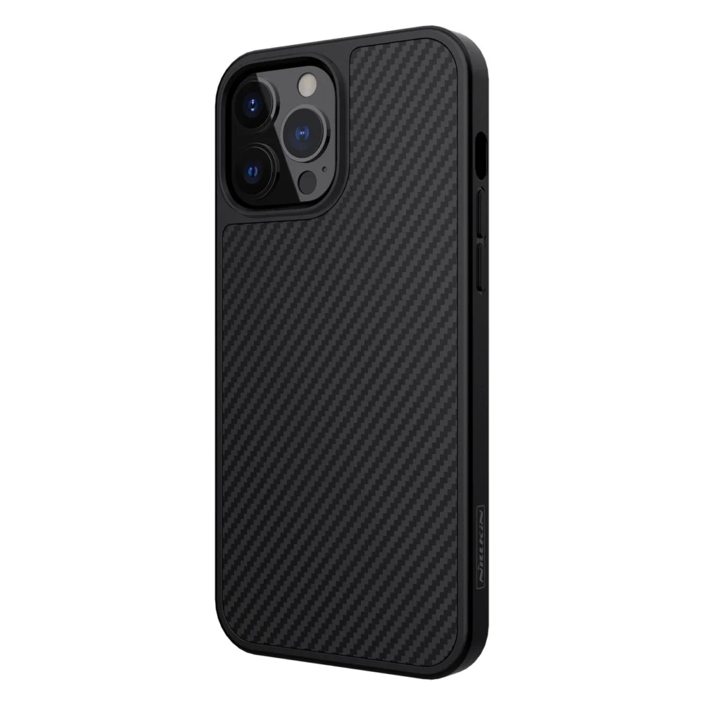 Nillkin Synthetic Fiber Carbon iPhone 13 Pro Max case blackeng