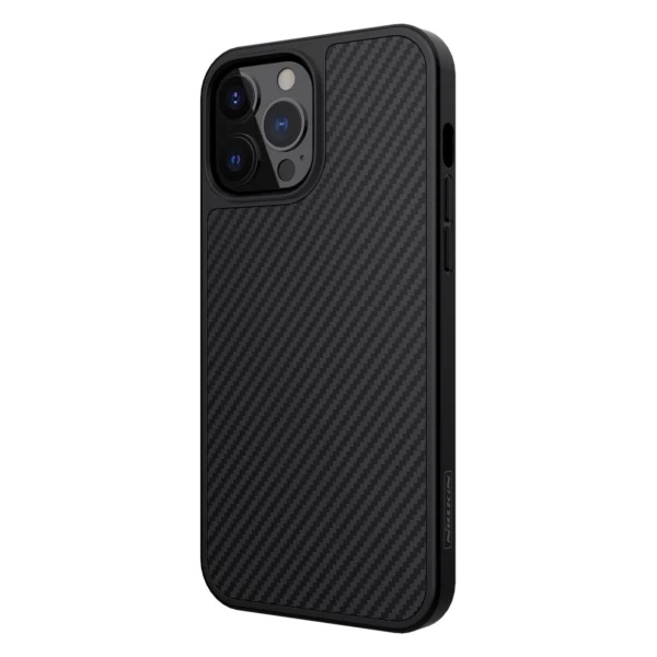 Nillkin Synthetic Fiber Carbon iPhone 13 Pro Max case blackeng