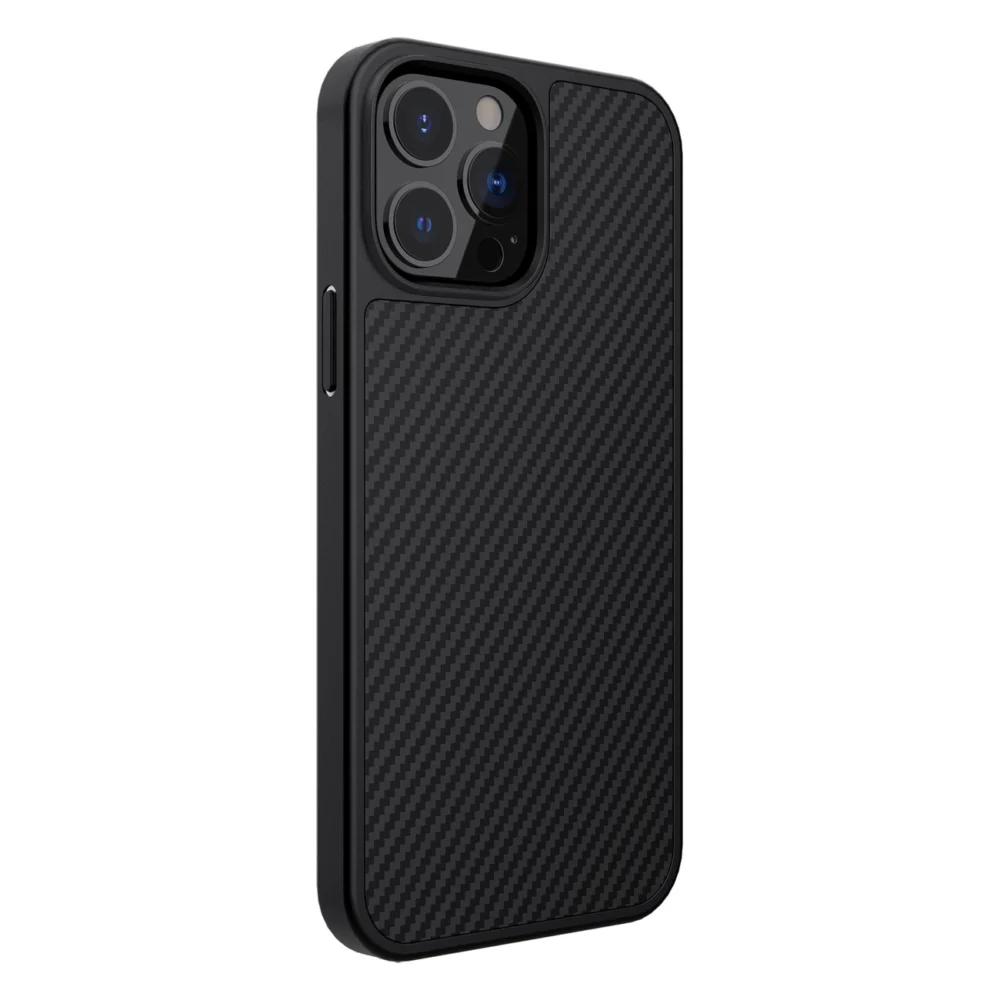 Nillkin Synthetic Fiber Carbon iPhone 13 Pro Max case blackeng