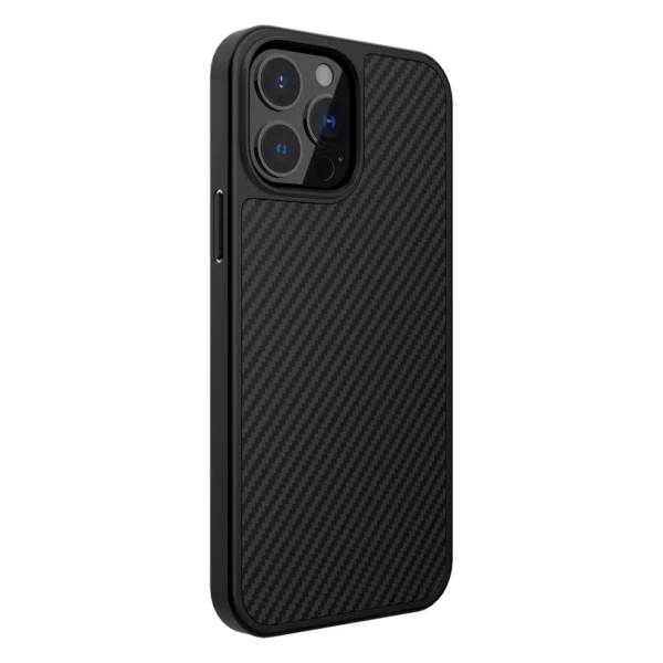 Nillkin Synthetic Fiber Carbon iPhone 13 Pro Max case blackeng