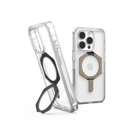 183190_3 UAG Plyo XTE Magsafe case for iPhone 16 Pro - transparent titaniumeng
