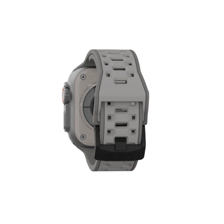 183191_2 UAG Civilian Silicone Strap for Apple Watch 42 / 44 / 45 / 46 / 49mm - Titaniumeng