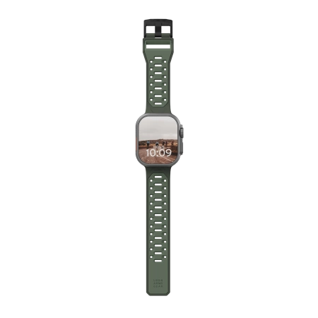 UAG Civilian Silicone Strap for Apple Watch 42 / 44 / 45 / 46 / 49mm - Greeneng