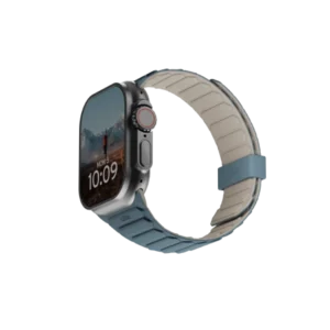 UAG Pathfinder Silicone Double-Sided Magnetic Strap for Apple Watch 42 / 44 / 45 / 46 / 49mm - Gray-Blueeng
