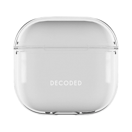 183200_1 Decoded Silicone Aircase for AirPods 4 - Transparenteng