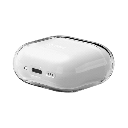 183200_2 Decoded Silicone Aircase for AirPods 4 - Transparenteng