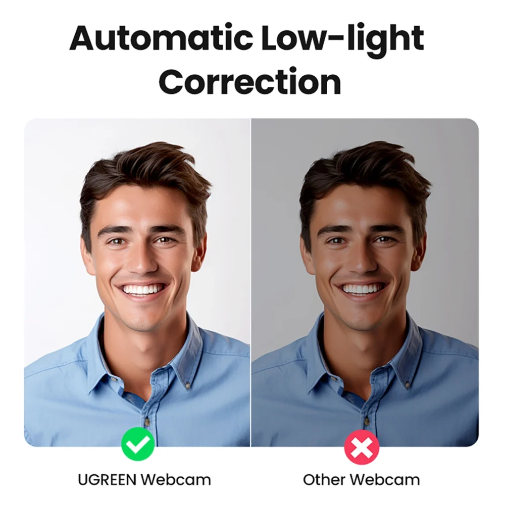 Ugreen CM678 USB HD webcam - grayeng