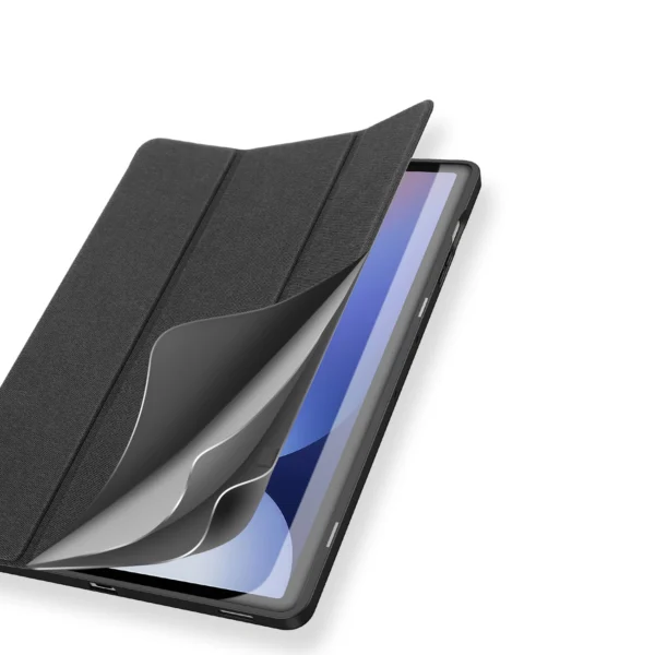 Dux Ducis Domo PU Leather Case with Stand for Samsung Tab S10+ / S9+ / S9 FE+ - Blackeng