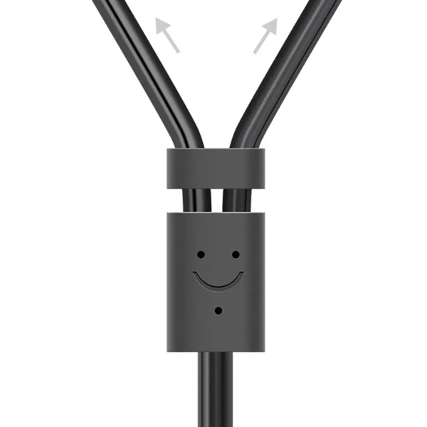 Ugreen AV102 10513 cable 3.5 mm mini jack (male) / 2RCA (male) 5m - grayeng