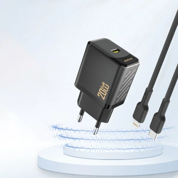 Dudao A26 PD20W GaN USB-C Charger - Blackeng