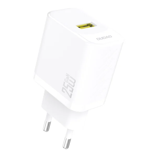 Dudao A27S 25W GaN USB-A Charger - Blackeng