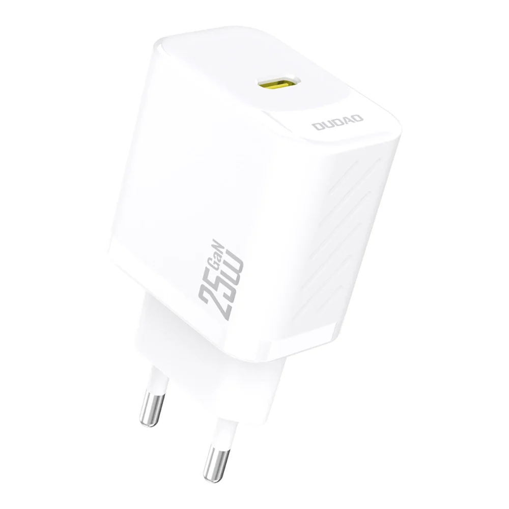 Dudao A27 25W GaN USB-C Wall Charger - Whiteeng