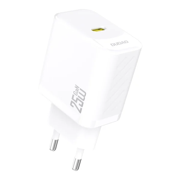 Dudao A27 25W GaN USB-C Wall Charger - Whiteeng