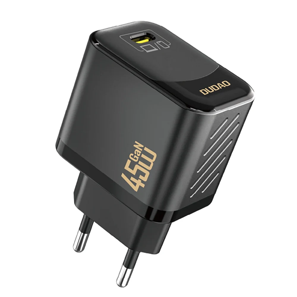 Dudao A28 45W GaN USB-C Wall Charger - Blackeng
