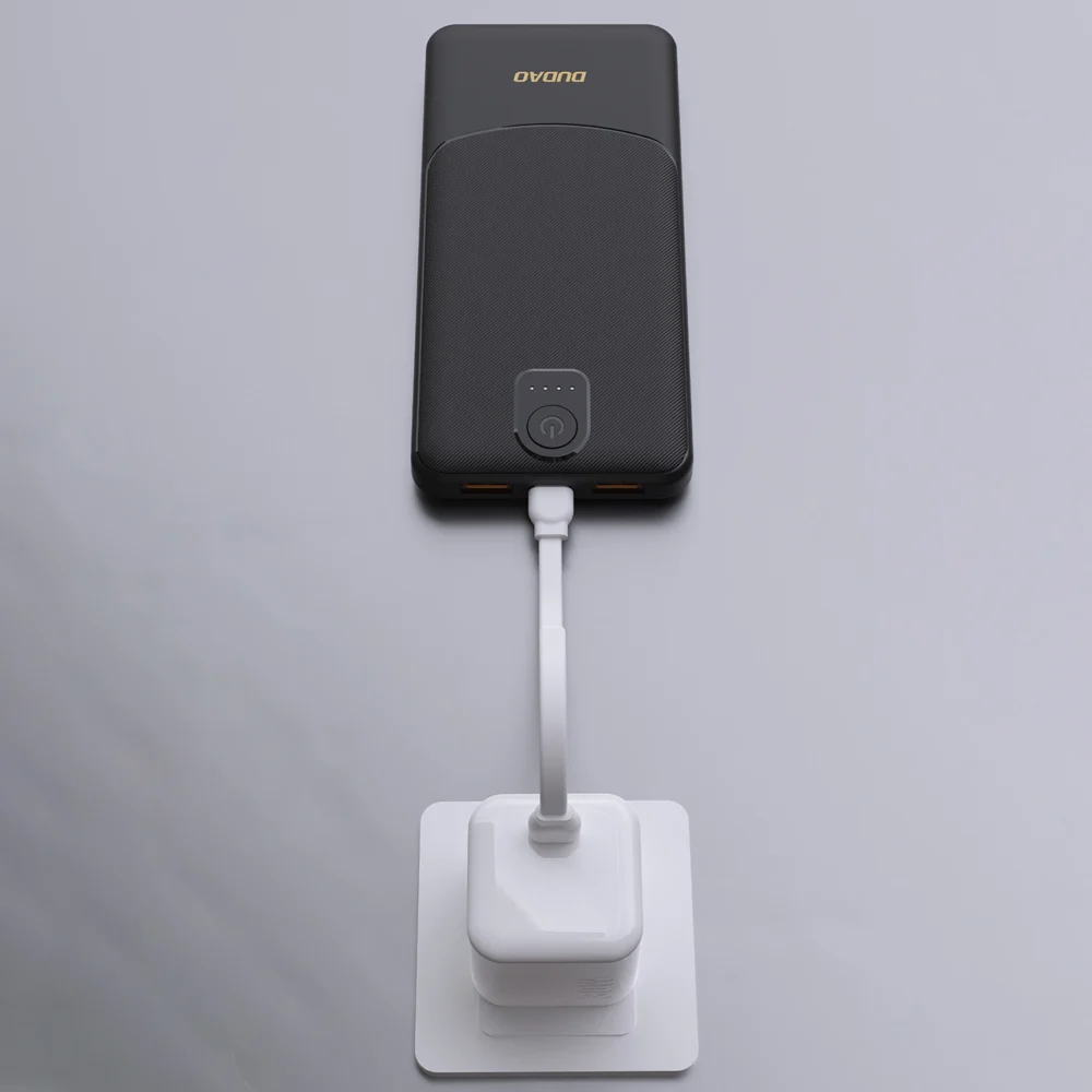 Powerbank Dudao K10 10000mAh 2.4A 2 x USB-A - whiteeng
