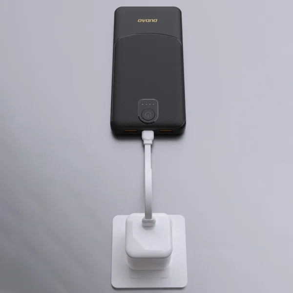 Powerbank Dudao K10 10000mAh 2.4A 2 x USB-A - whiteeng