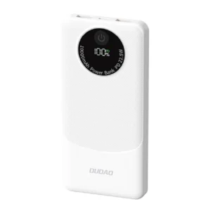 Powerbank Dudao K12 10000mAh PD22.5W USB-A, USB-C - whiteeng