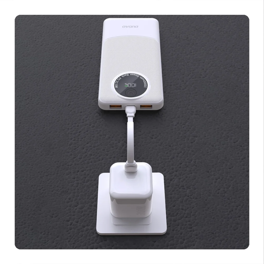 Powerbank Dudao K12Pro 22.5W PD 20000mAh USB-A, USB-C - whiteeng