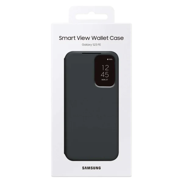 Samsung Smart View Wallet EF-ZS711CBEGWW case for Samsung Galaxy S23 FE - blackeng