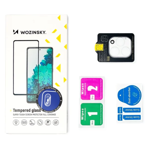 Wozinsky Full Camera Glass 9H tempered glass for the entire camera Samsung Galaxy S25 Ultraeng