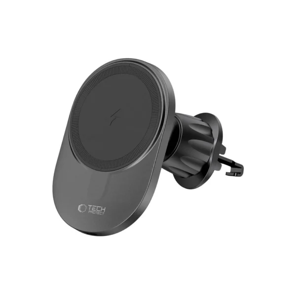 Tech-Protect MM15W-V1 Car Phone Holder with MagSafe 15W Inductive Charger for Air Vent - Blackeng