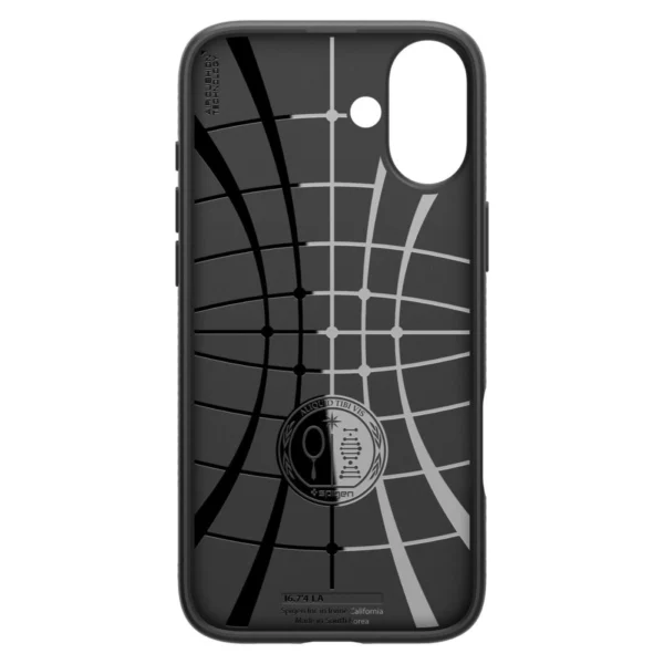 Spigen Liquid Air iPhone 16 Case - Blackeng