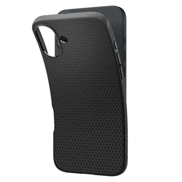 Spigen Liquid Air iPhone 16 Case - Blackeng