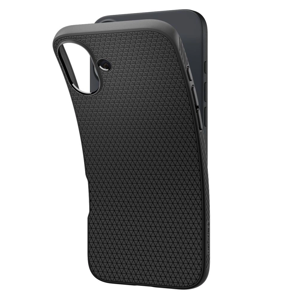 Spigen Liquid Air iPhone 16 Case - Blackeng