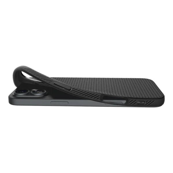 Spigen Liquid Air iPhone 16 Case - Blackeng