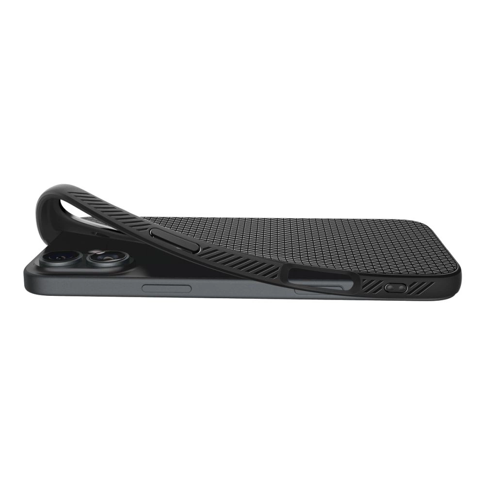 Spigen Liquid Air iPhone 16 Case - Blackeng