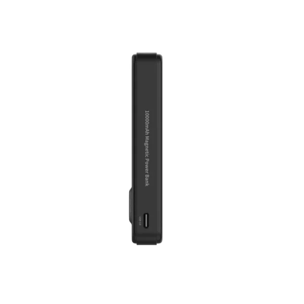 Powerbank Wozinsky WLWP-10KA0Y3S 22.5W PD Qi2 10000 mAh, with stand, 1x USB-A, 1x USB-C - blackeng