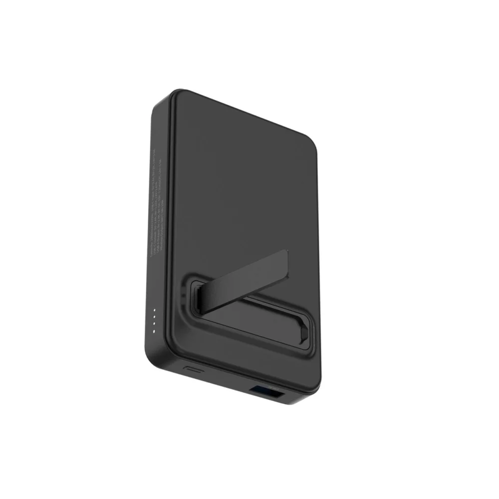 Powerbank Wozinsky WLWP-10KA0Y3S 22.5W PD Qi2 10000 mAh, with stand, 1x USB-A, 1x USB-C - blackeng