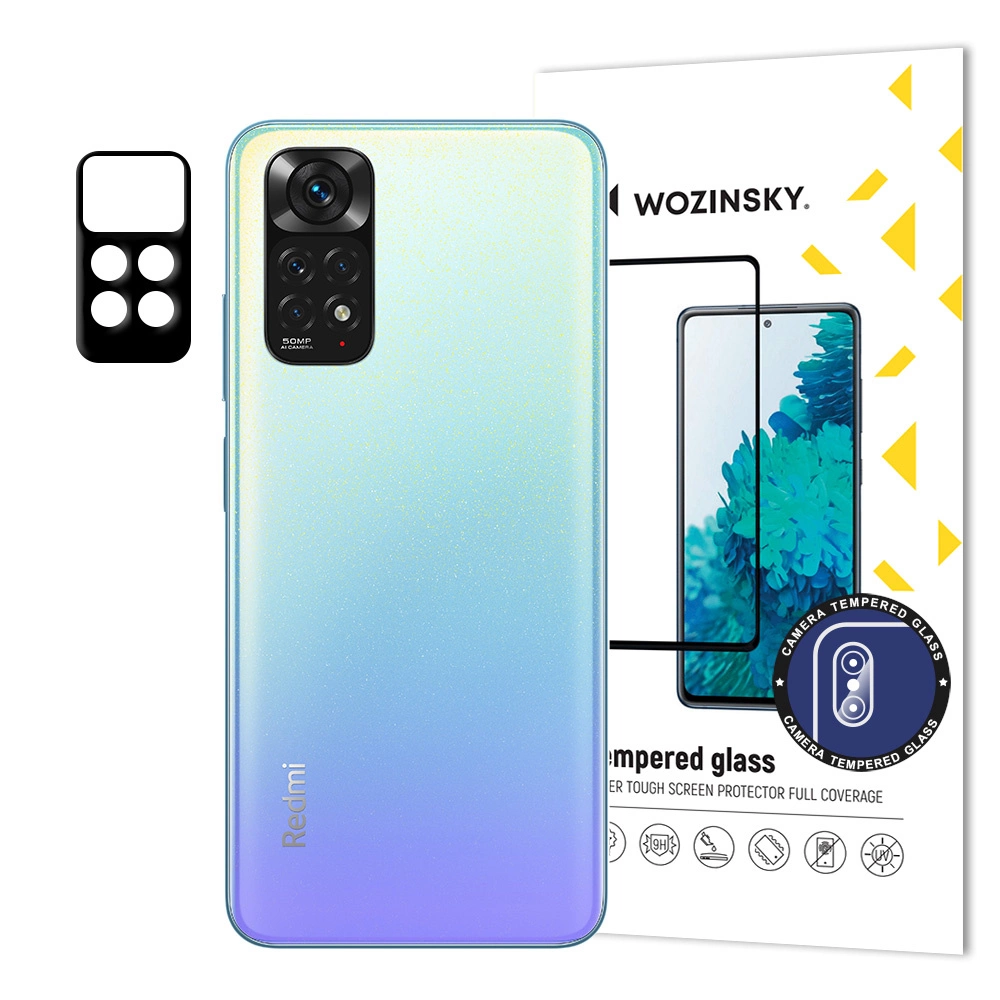 Wozinsky Full Camera Glass 9H Full Camera Tempered Glass for Xiaomi Redmi Note 11 4G Cameraeng